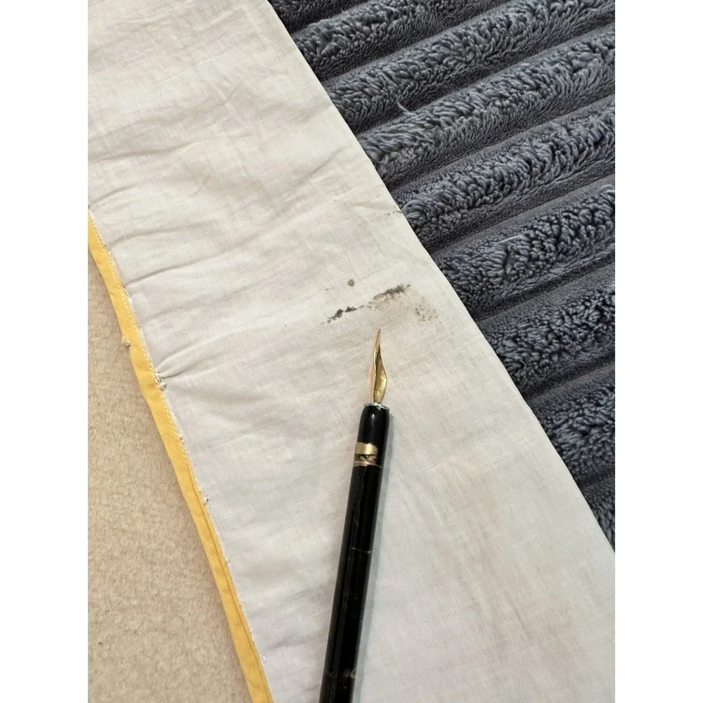 Mid Century 4 Point Wool Blanket Striped Twill Weave 1950s 1960s